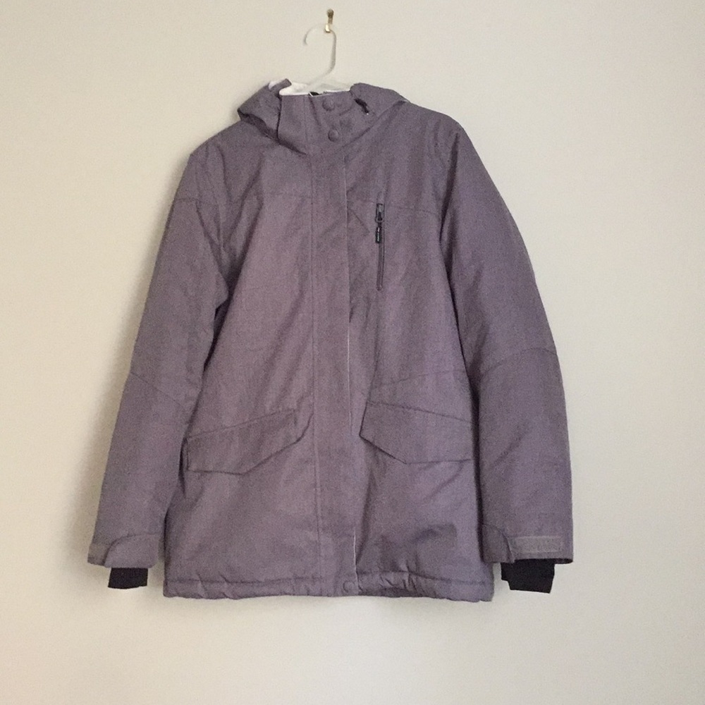 Alpinetek winter coat grey size medium